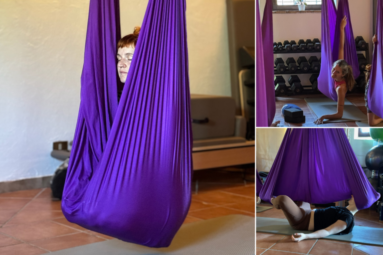 Aerial Yoga Yin mit Helene