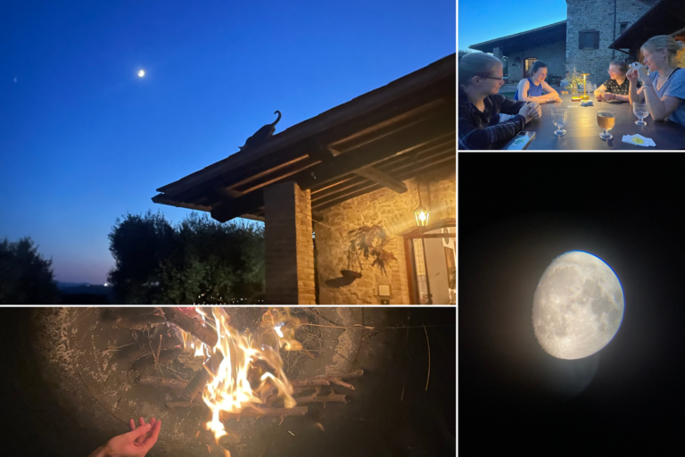 Abendstimmung in Italien